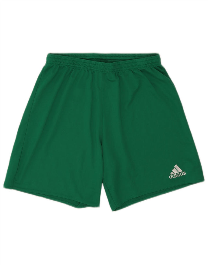 Adidas Mens Climalite Sport Shorts Medium Green Polyester