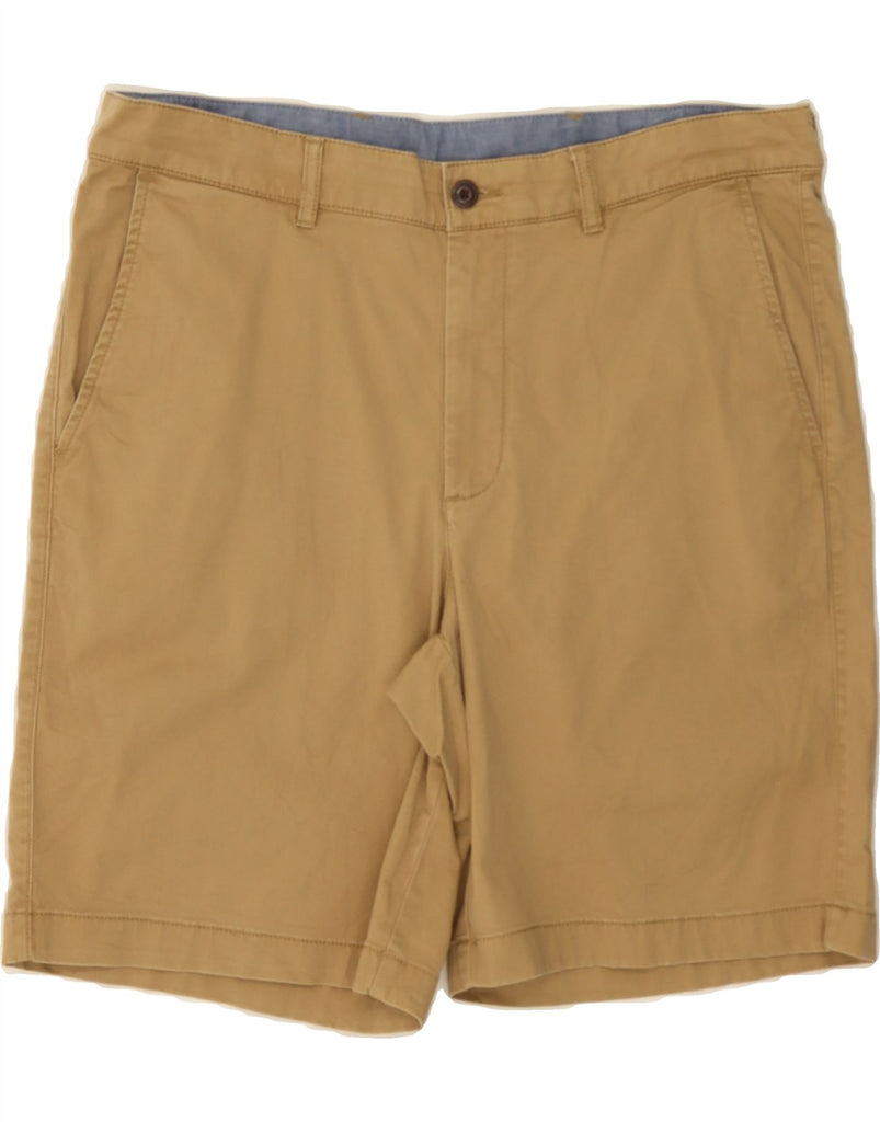 L.L.BEAN Mens Standard Chino Shorts W36 Large Beige Cotton Vintage L.L.Bean and Second-Hand L.L.Bean from Messina Hembry 