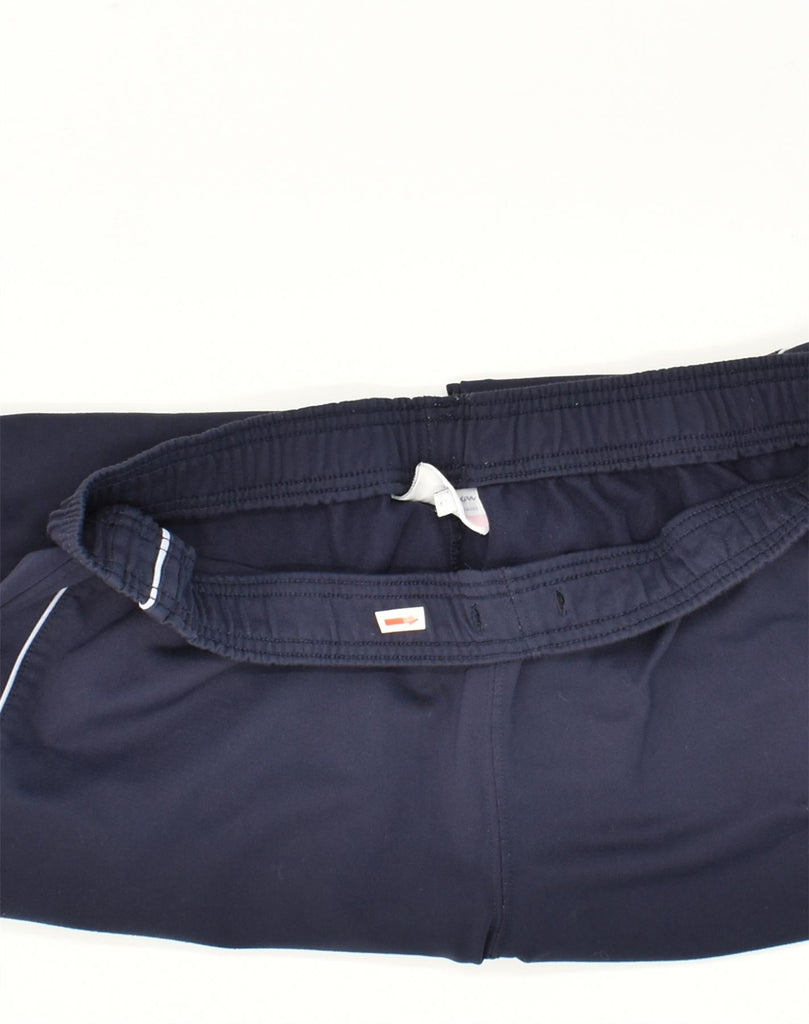 CHAMPION Womens Tracksuit Trousers Large Navy Blue Polyester | Vintage Champion | Thrift | Second-Hand Champion | Used Clothing | Messina Hembry 