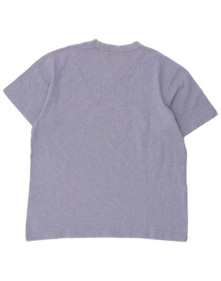 Kappa Mens Short Sleeve T-Shirt Top Large Blue Cotton