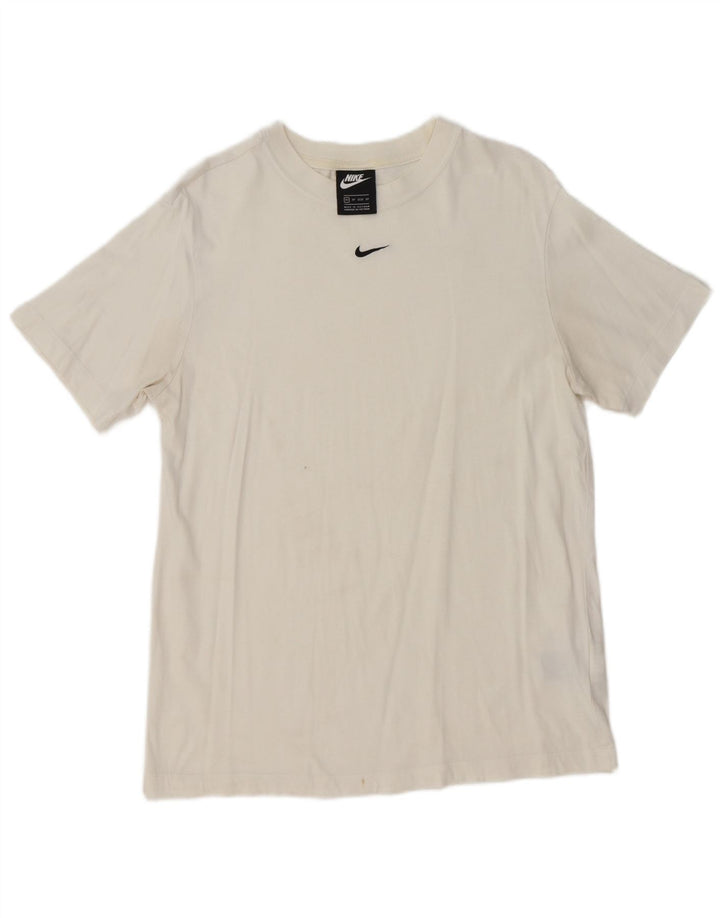 Nike Mens T-Shirt Top XS White Cotton