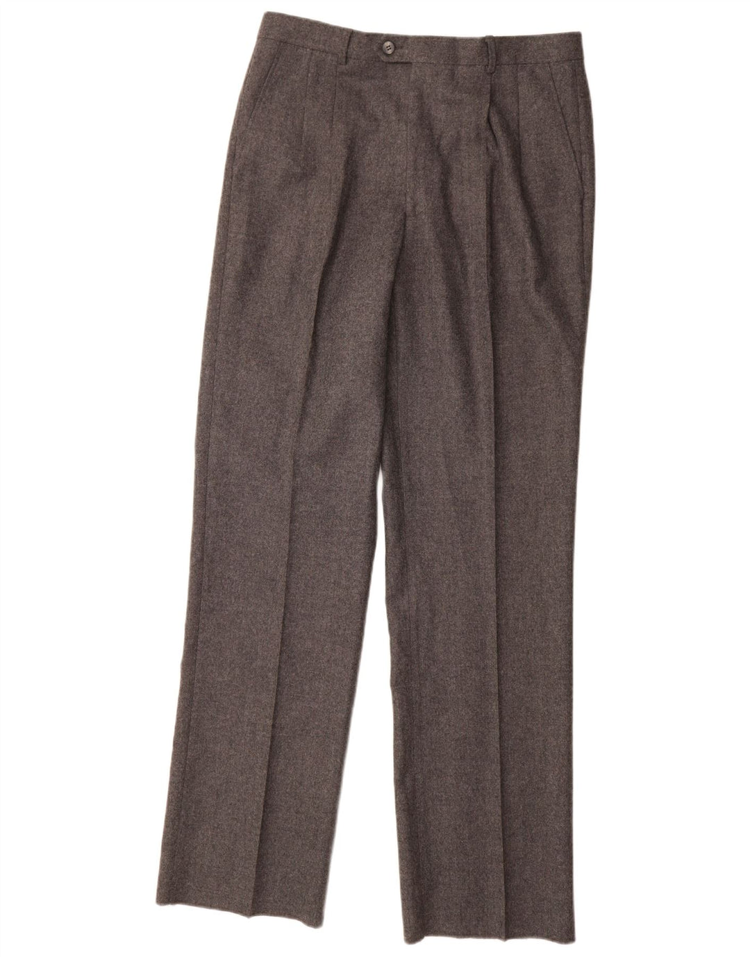 Marzotto Mens Pegged Suit Trousers IT 48 Medium W32 L34 Grey Wool