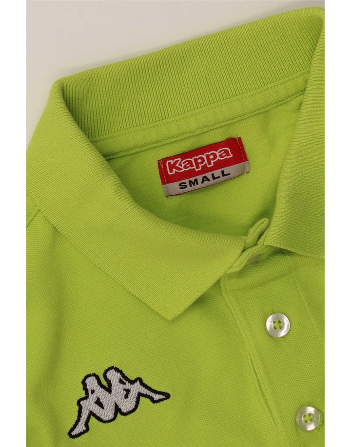 Kappa Mens Long Sleeve Polo Shirt Small Green