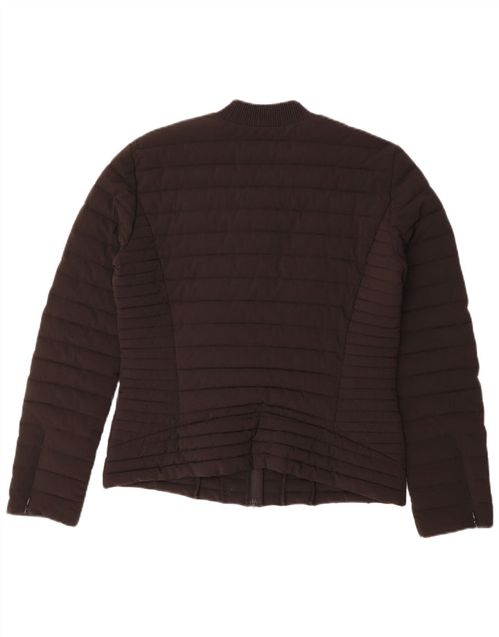 Guess Womens Padded Jacket UK 12 Medium Black Polyester