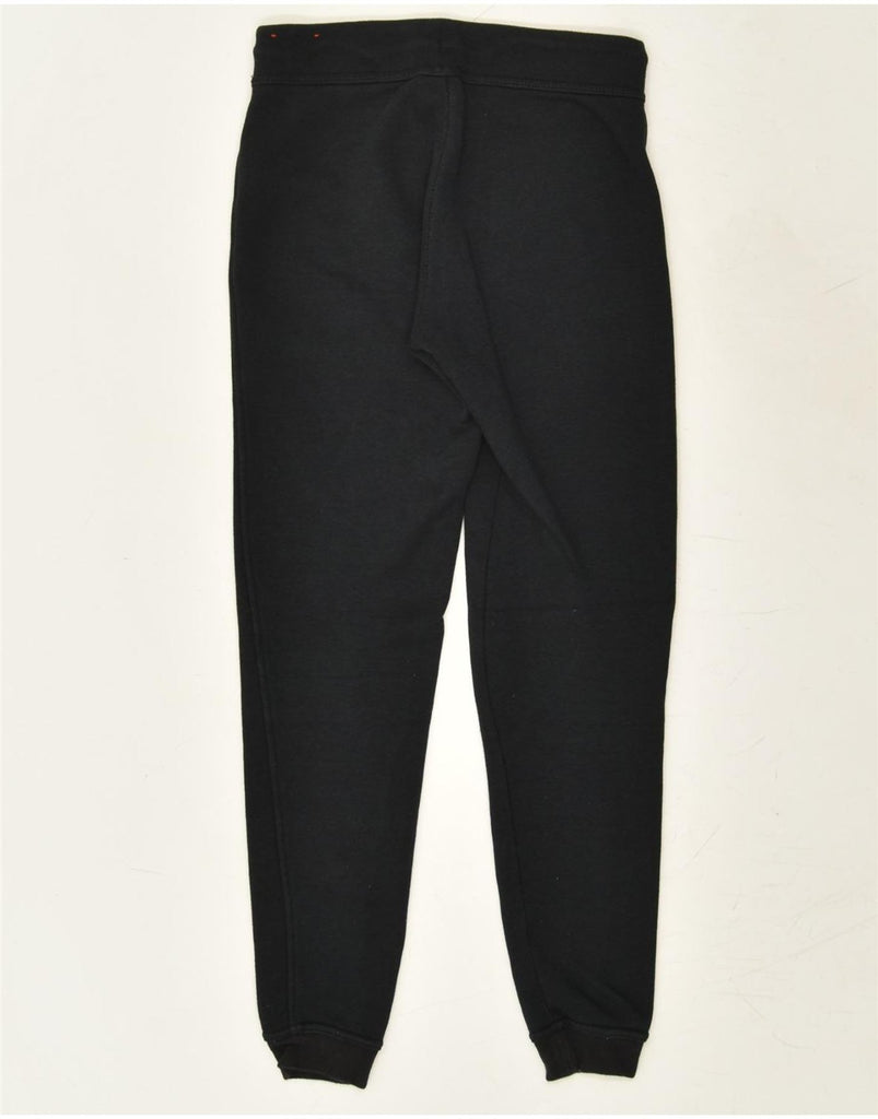 NIKE Womens Tracksuit Trousers Joggers UK 6 XS Black Cotton | Vintage Nike | Thrift | Second-Hand Nike | Used Clothing | Messina Hembry 