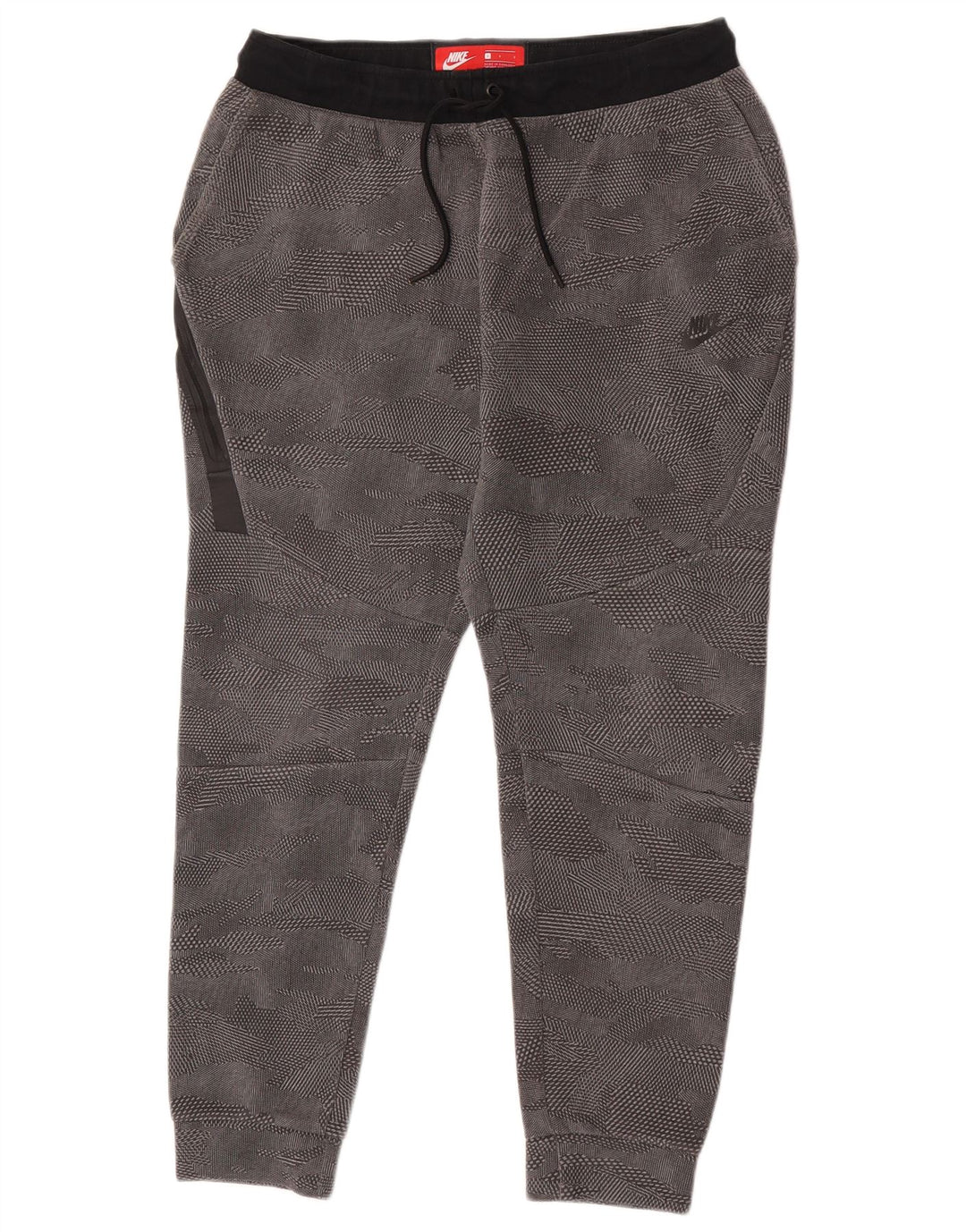 Nike Mens Tracksuit Trousers Joggers Large Grey Cotton