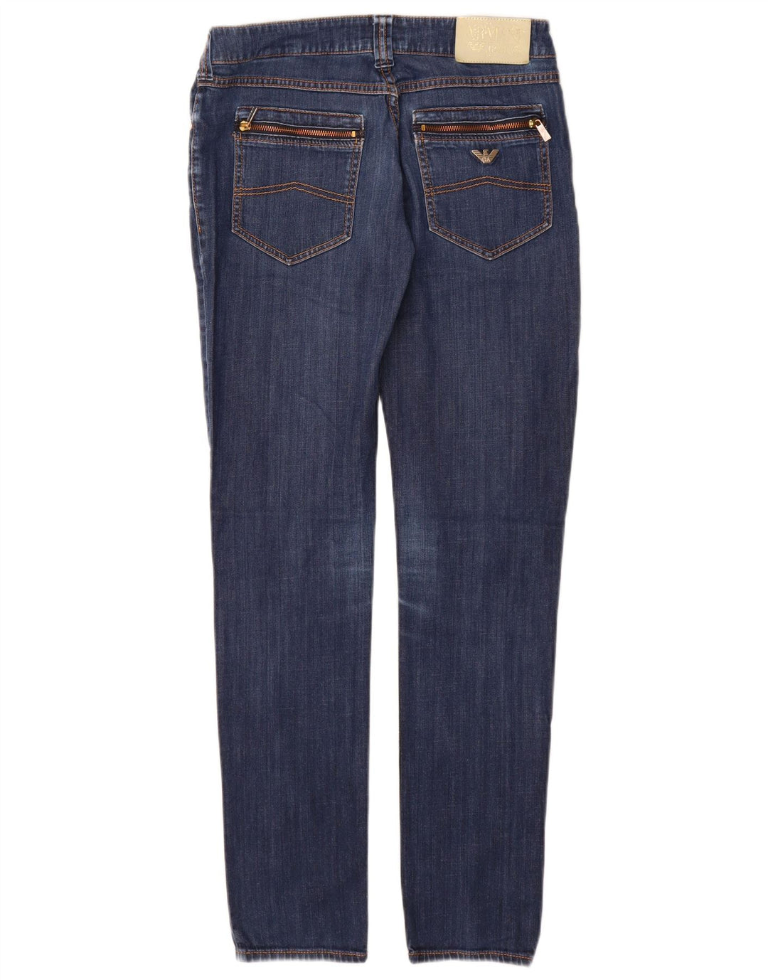 Armani Womens Slim Jeans W27 L32 Blue