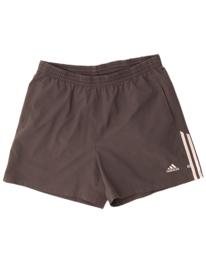 ADIDAS Mens Sport Shorts XL Grey Polyester