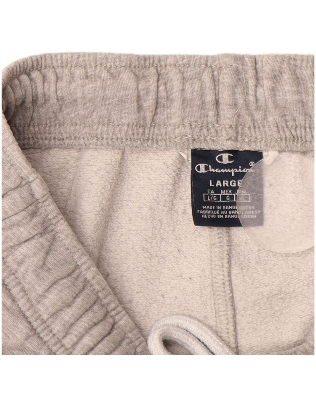 CHAMPION  Graphic Tracksuit Trousers Joggers Large  Grey