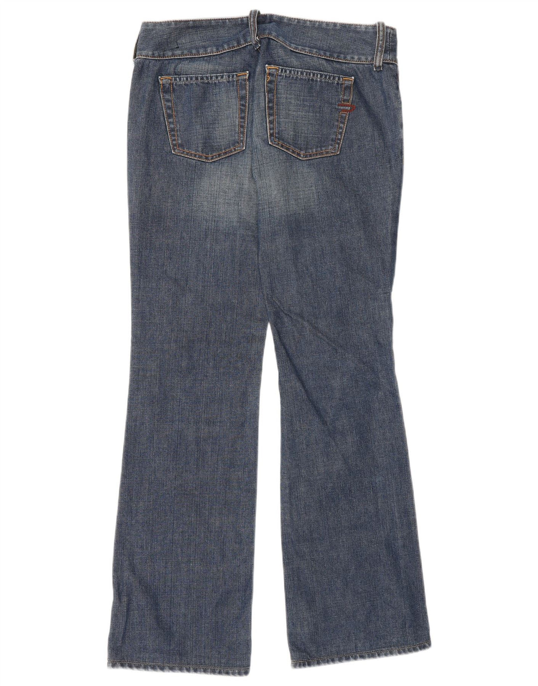 Diesel Womens Bootcut Jeans W27 L30 Blue Cotton