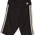 ADIDAS Womens Sport Shorts UK 12 Medium  Black Polyester