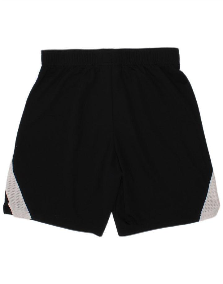 NIKE Boys Dri Fit Sport Shorts 10-11 Years Medium Black Colourblock