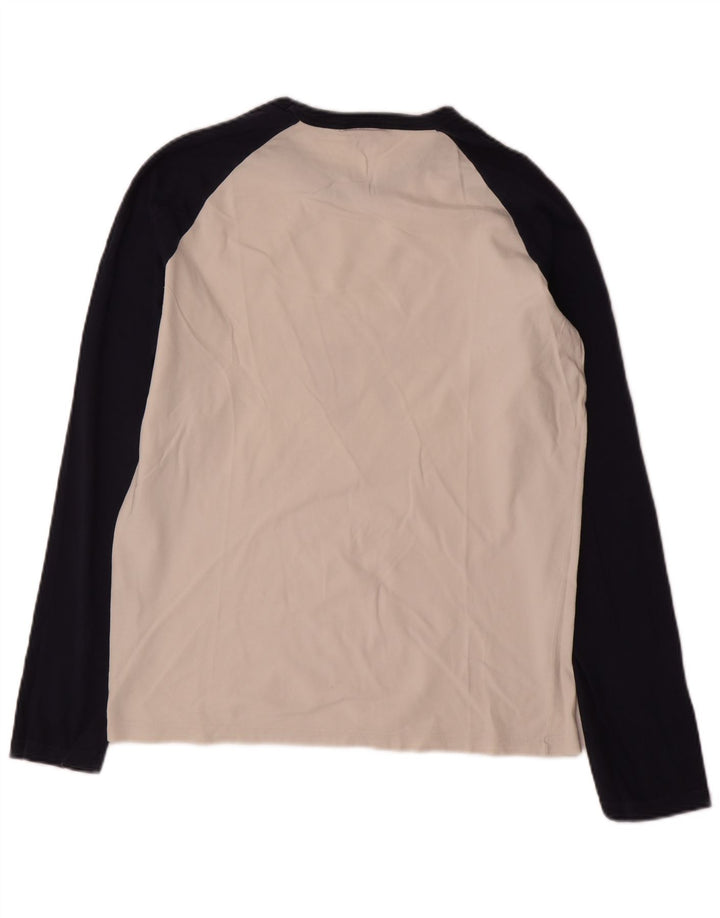Levi's Mens Graphic Top Long Sleeve Small White Cotton