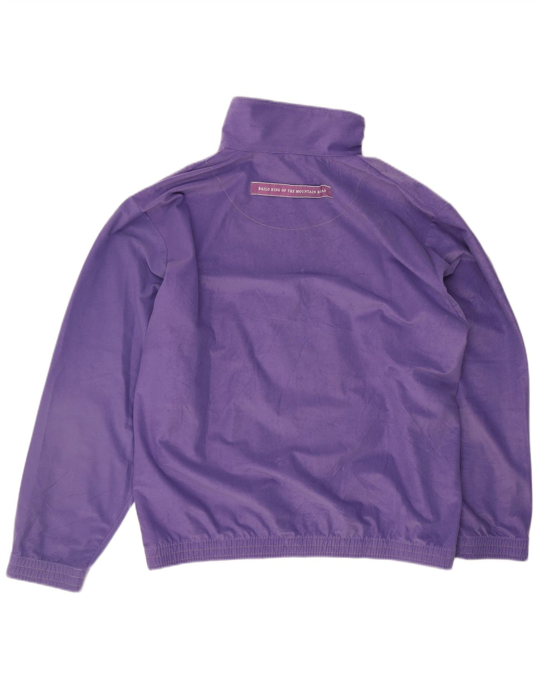 Bailo Mens Pullover Tracksuit Top Jacket IT 52 Large Purple Colourblock