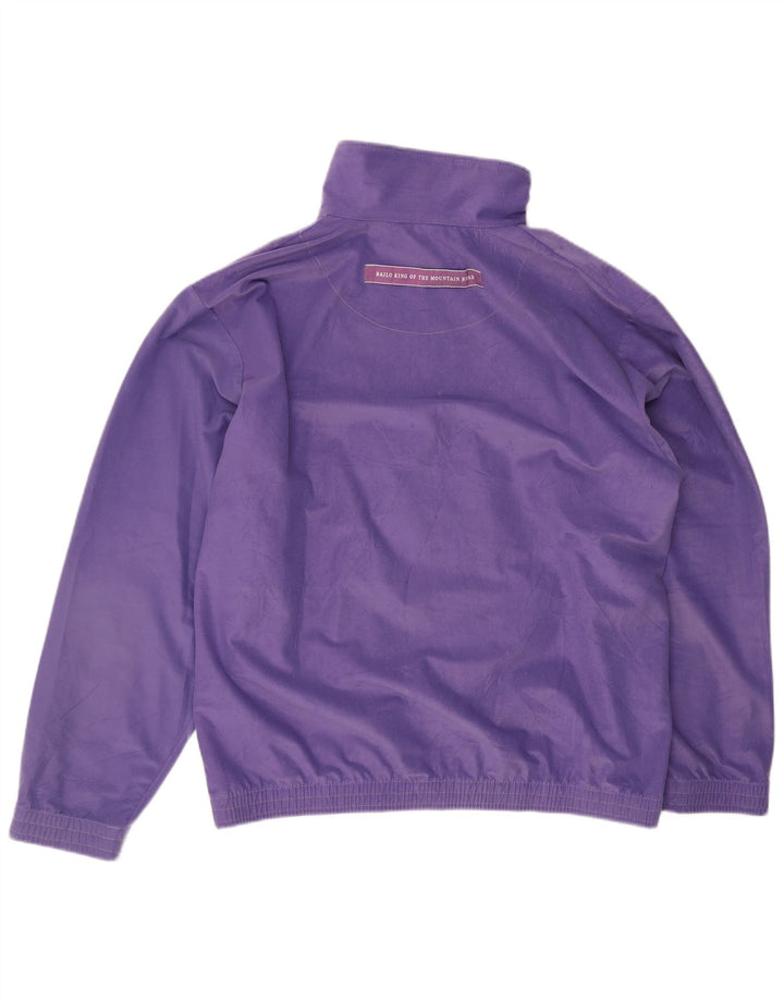 Bailo Mens Pullover Tracksuit Top Jacket IT 52 Large Purple Colourblock