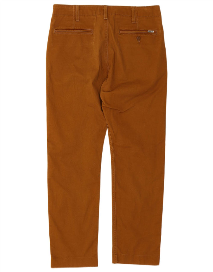 Levi's Mens Straight Chino Trousers W30 L26 Brown