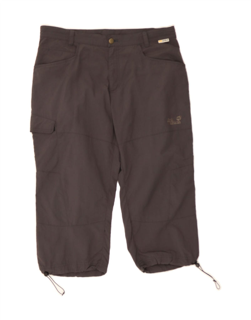 JACK WOLFSKIN Mens Straight Capri Cargo Trousers UK 42 Large W36 L20 Grey Vintage Jack Wolfskin and Second-Hand Jack Wolfskin from Messina Hembry 