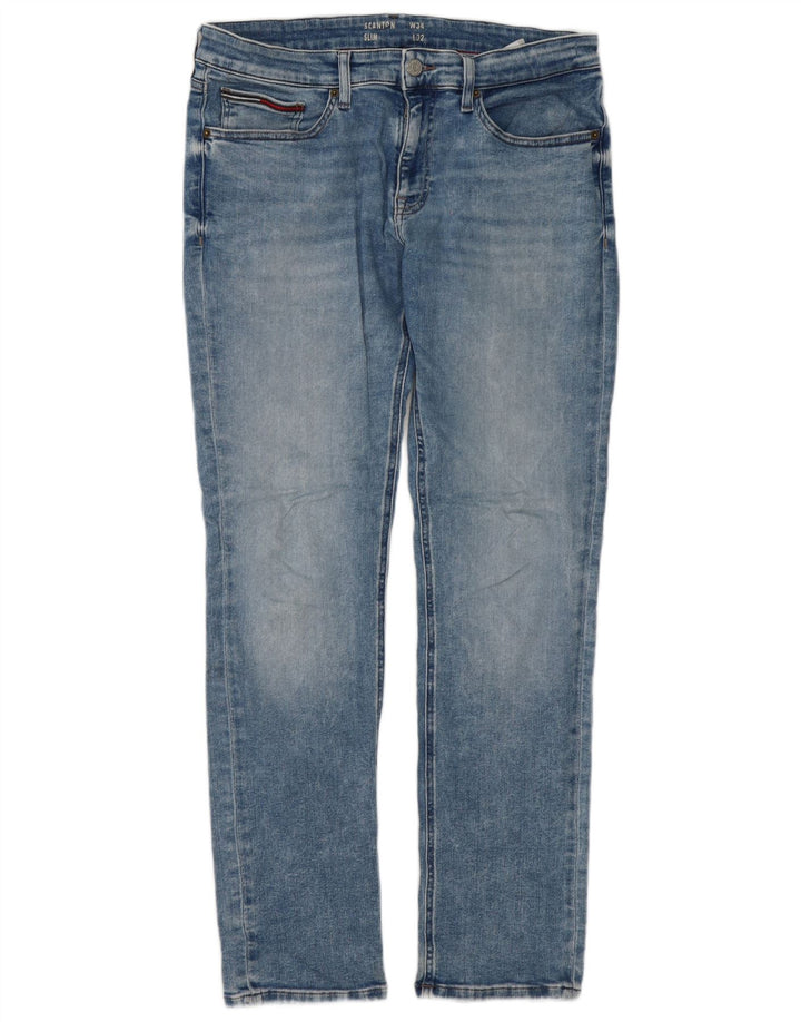 Tommy Hilfiger Mens Scanton Slim Jeans W34 L32 Blue
