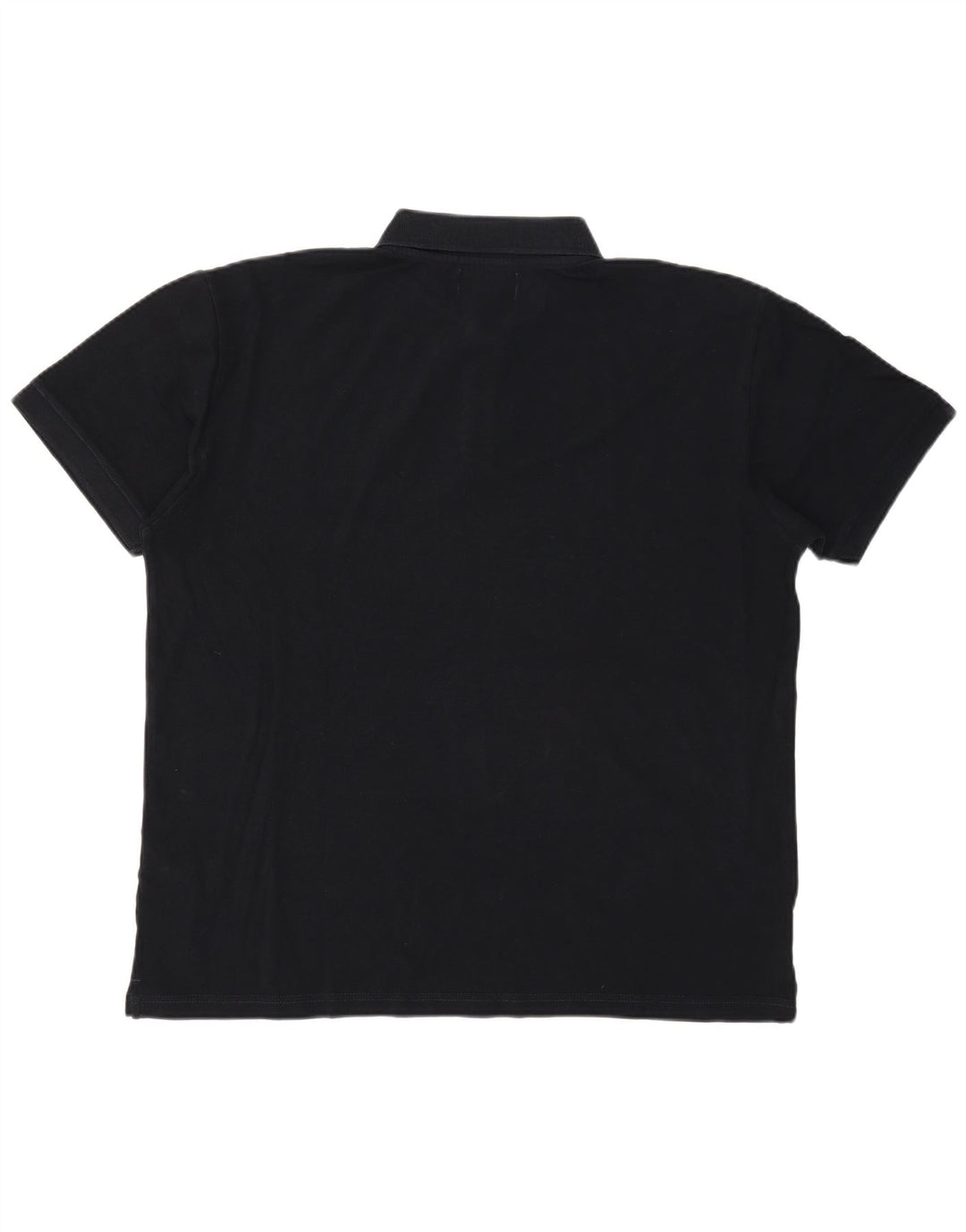 Marlboro Classics Mens Polo Shirt 2XL Black Cotton