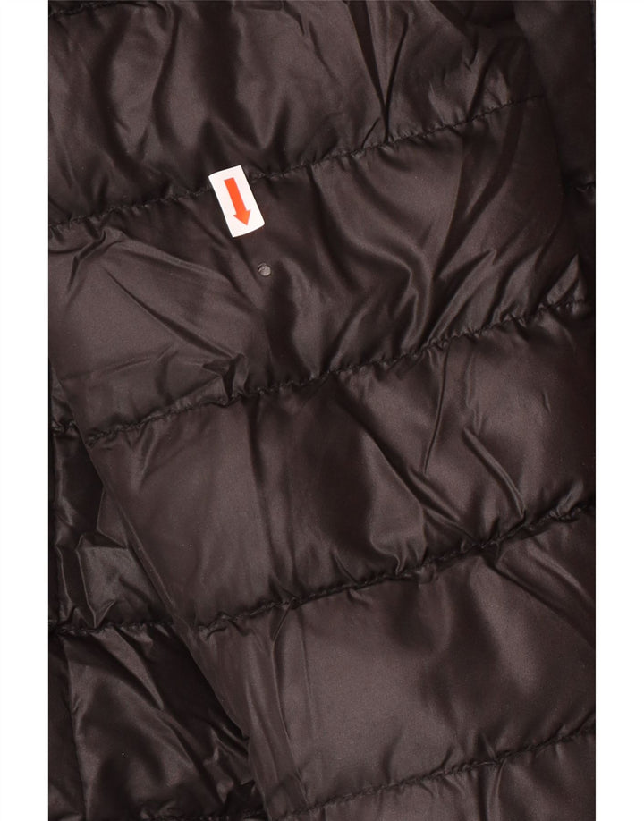 G-STAR Womens Hooded Padded Coat UK 14 Medium Black Polyester