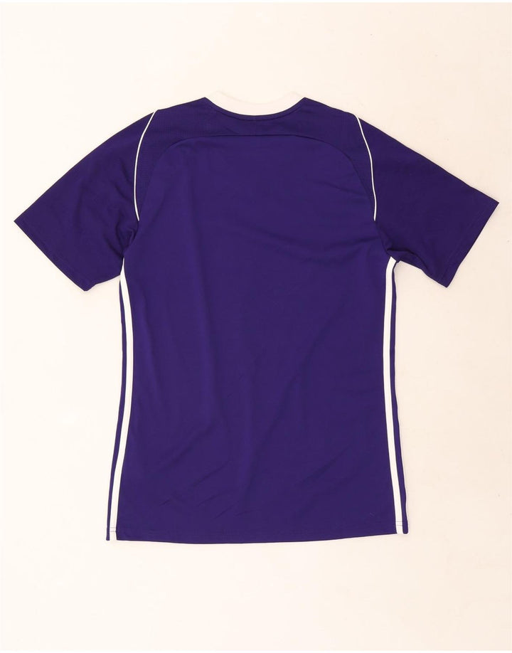 Adidas Mens Climacool T-Shirt Top Small Purple Polyester