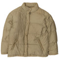 Sergio Tacchini Womens Padded Jacket UK 18 XL Beige Polyester