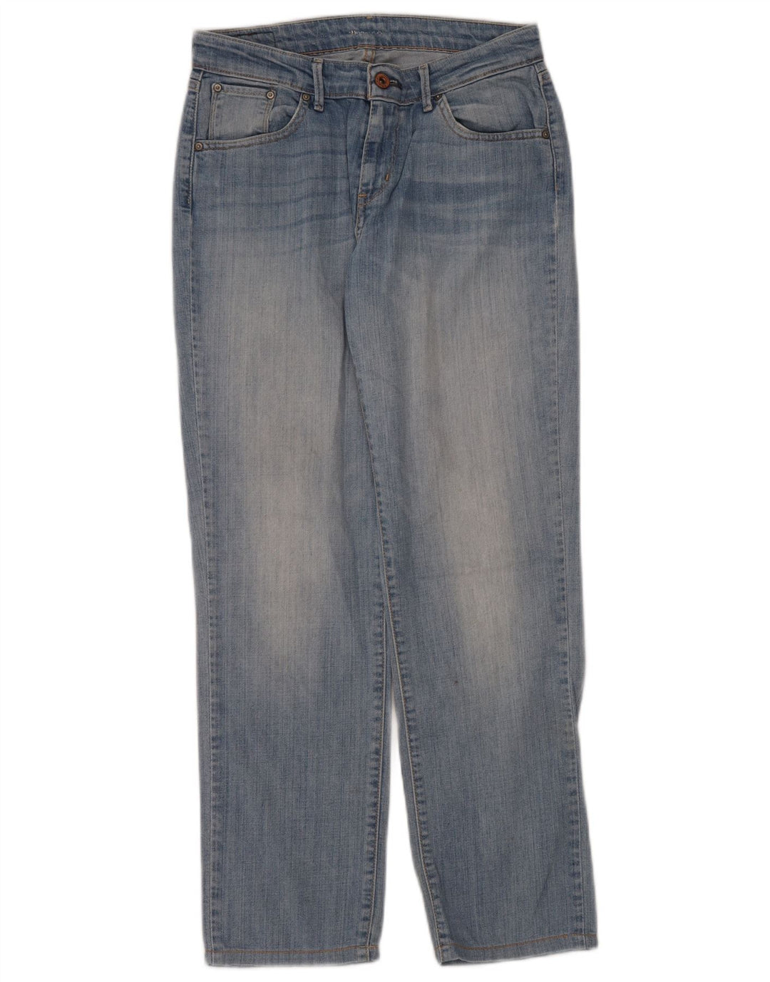Levi's Womens Straight Jeans W28 L28 Blue Cotton