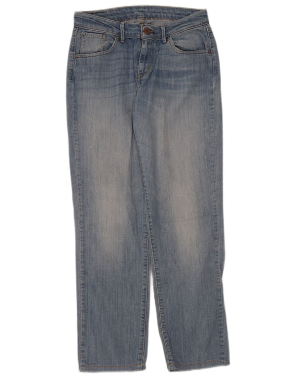 Levi's Womens Straight Jeans W28 L28 Blue Cotton