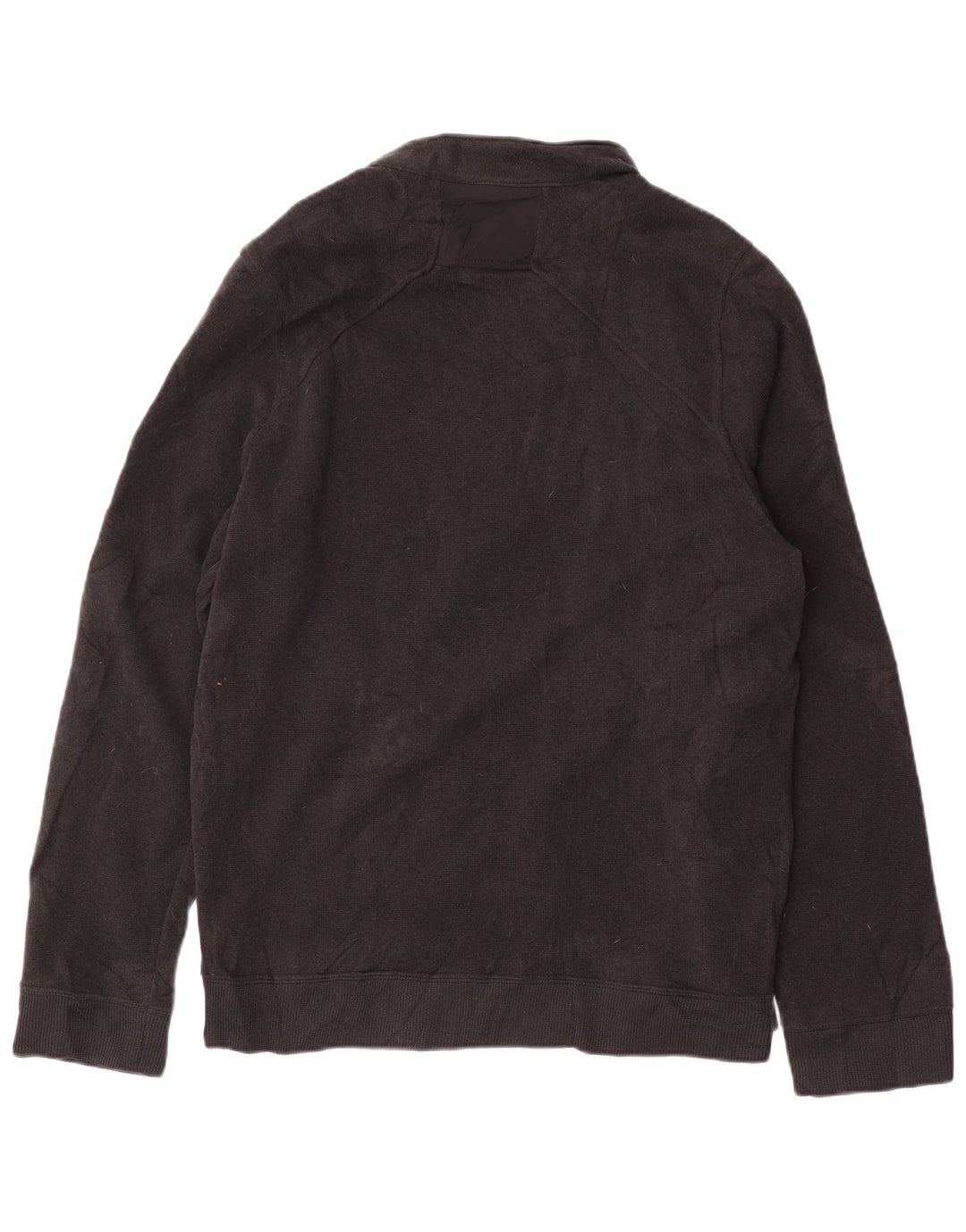 Under Armour Mens Zip Neck Sweatshirt Jumper XL Grey Polyester