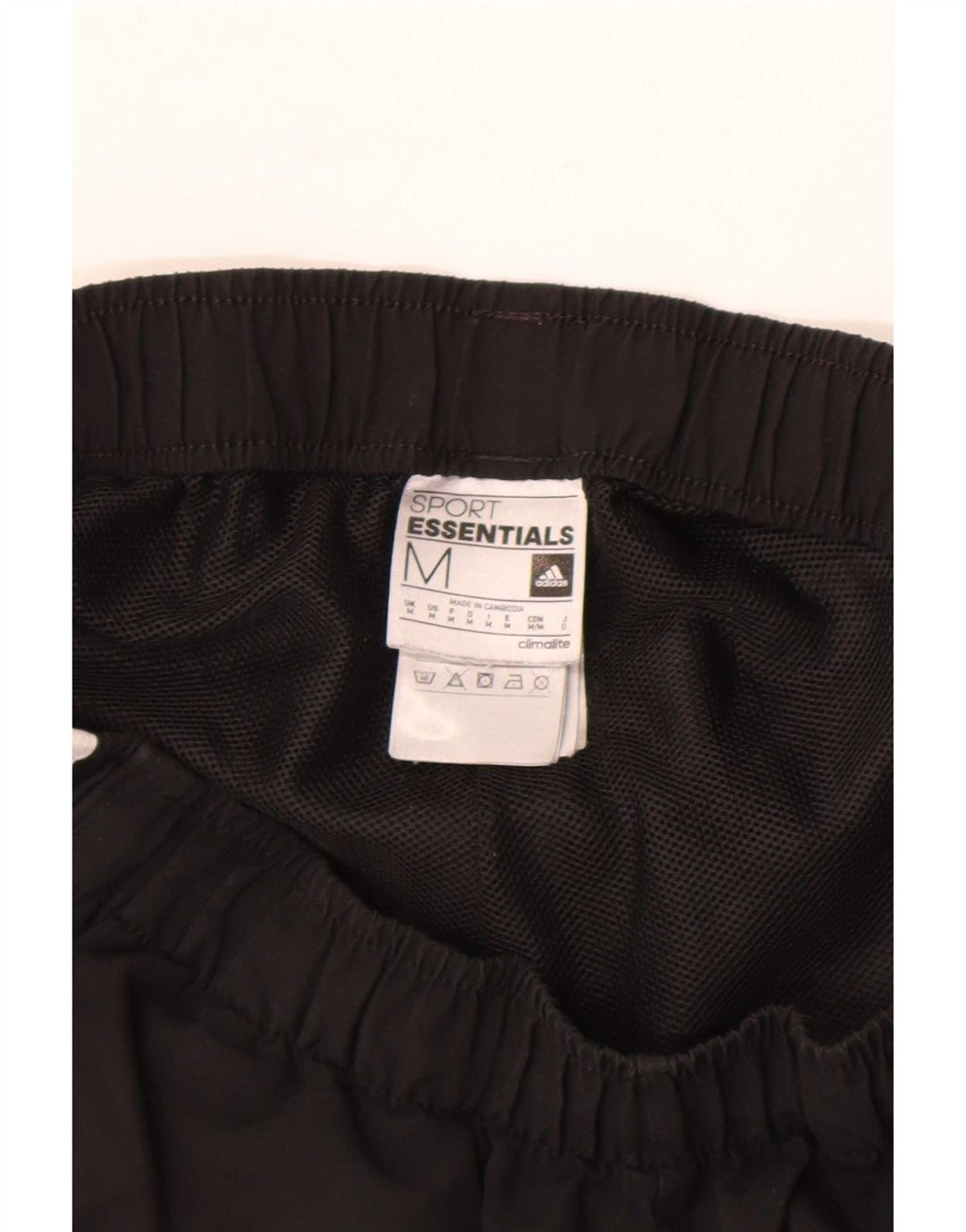 Adidas Mens Climalite Sport Shorts Medium Black Polyester
