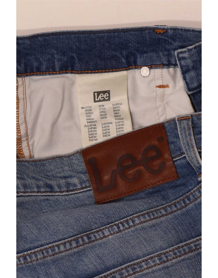 Lee Mens Daren Straight Jeans W30 L32 Blue Cotton
