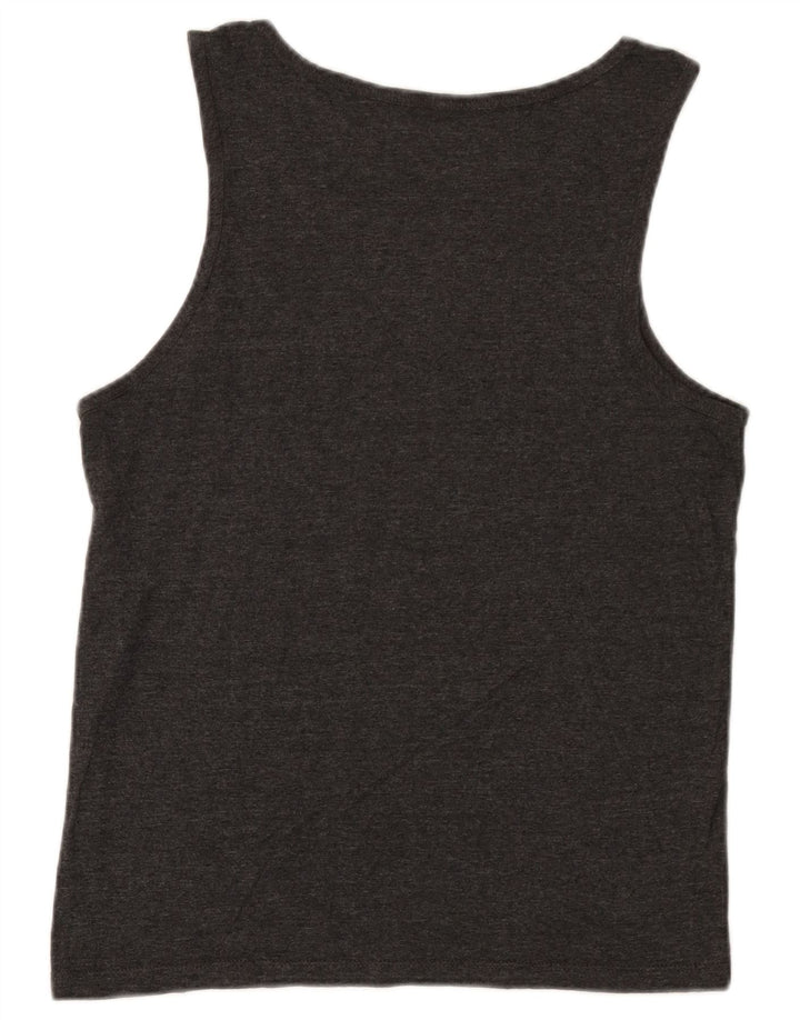 Levi's Mens Graphic Vest Top Small Grey Cotton