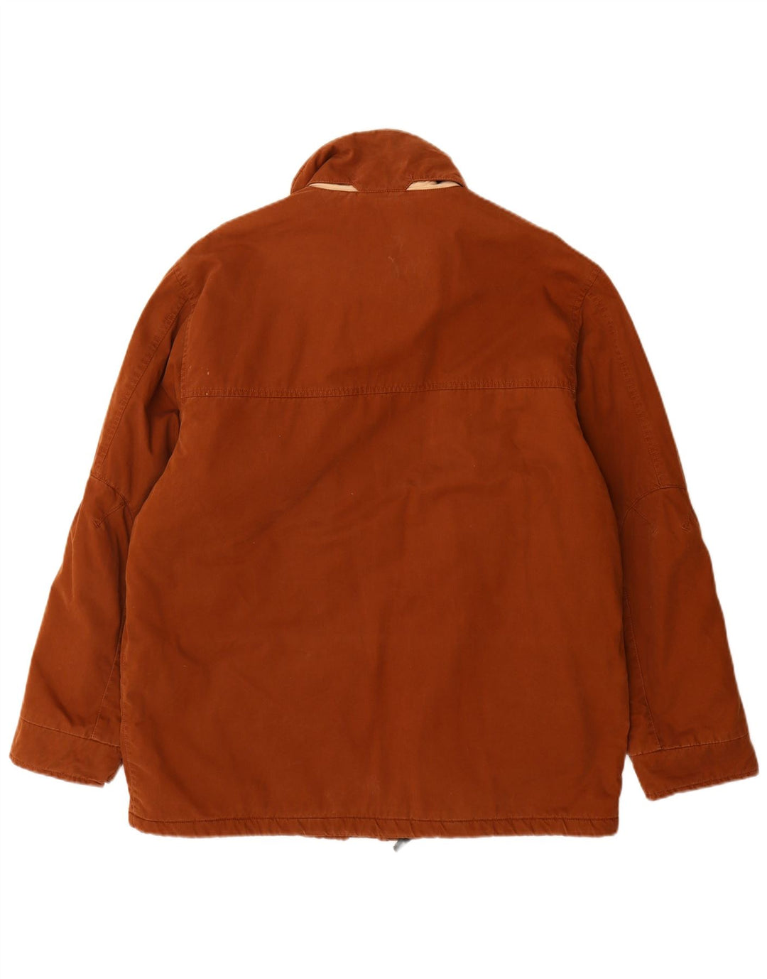 Navigare Mens Utility Jacket UK 38 Medium Brown Cotton