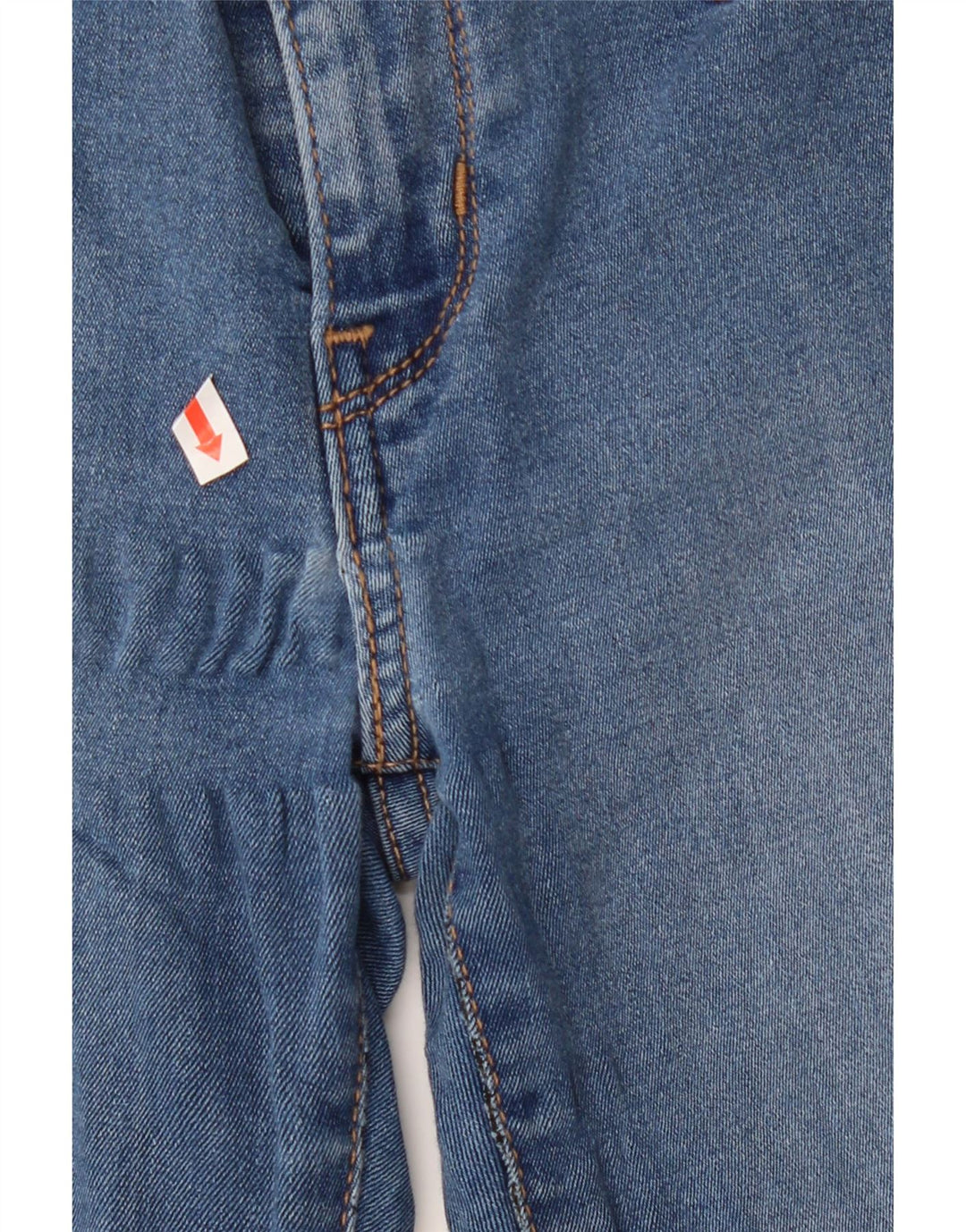 LEVI'S Womens Super Skinny Jeans W25 L28 Blue Cotton Vintage Levi's and Second-Hand Levi's from Messina Hembry 