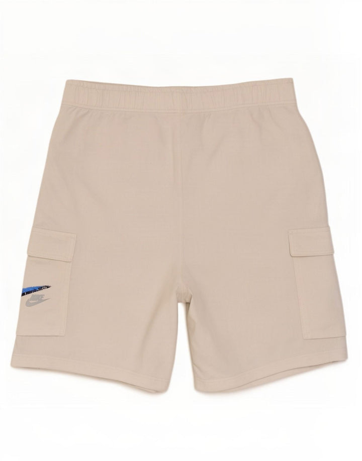 Nike Mens Cargo Sport Shorts Large White Cotton