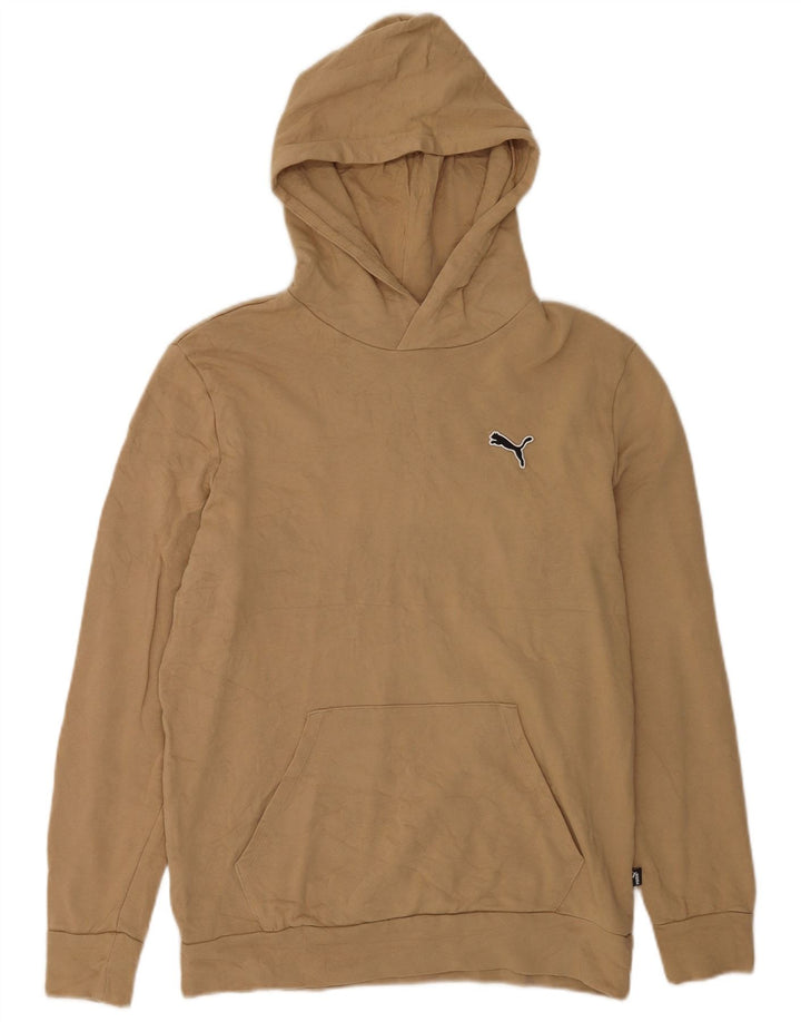 Puma Mens Hoodie Jumper Medium Beige