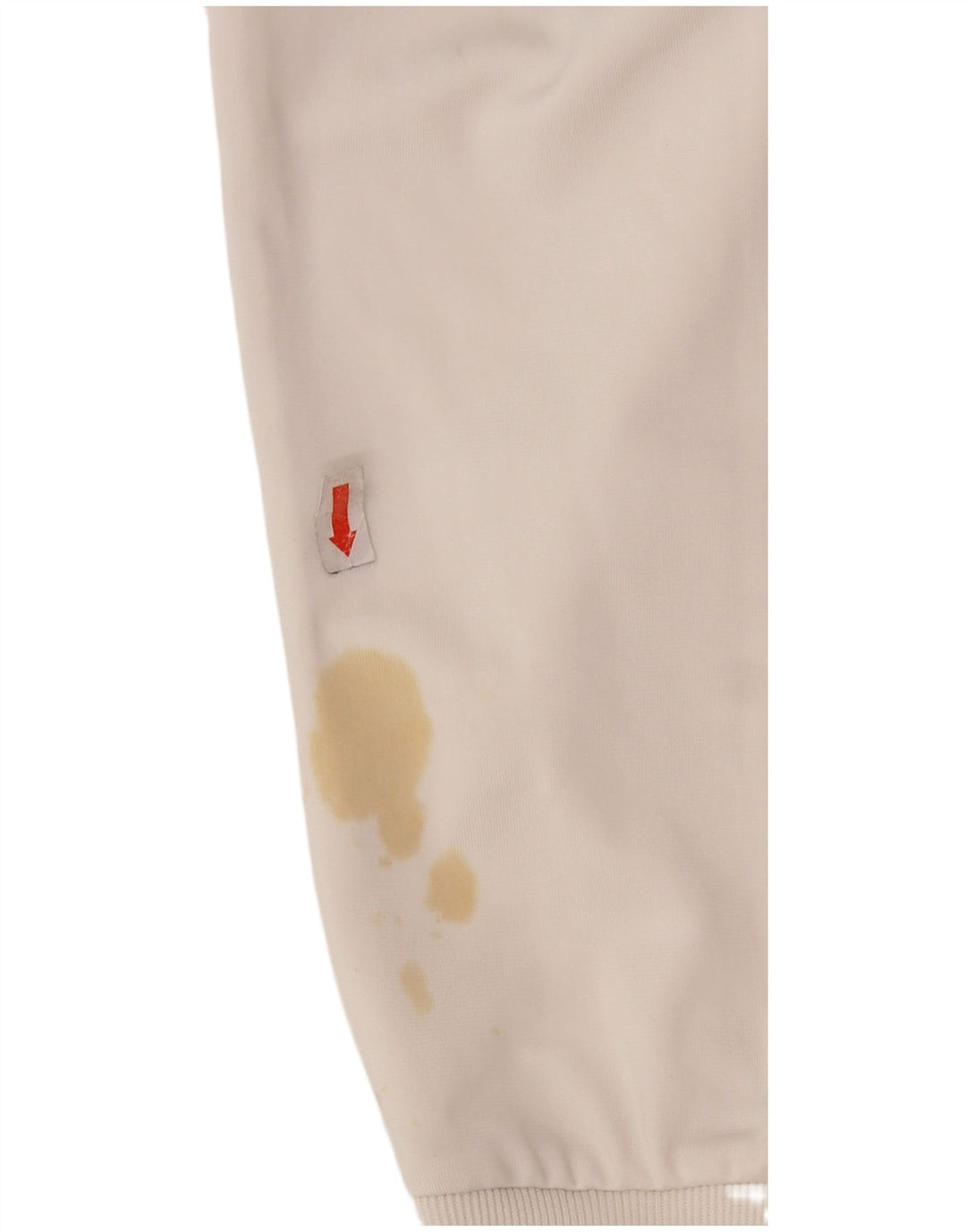 FILA Womens Tracksuit Top Jacket UK 12 Medium White Polyester