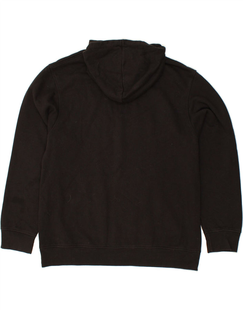 NICCE Mens Graphic Hoodie Jumper XL Black Cotton Vintage Nicce and Second-Hand Nicce from Messina Hembry 