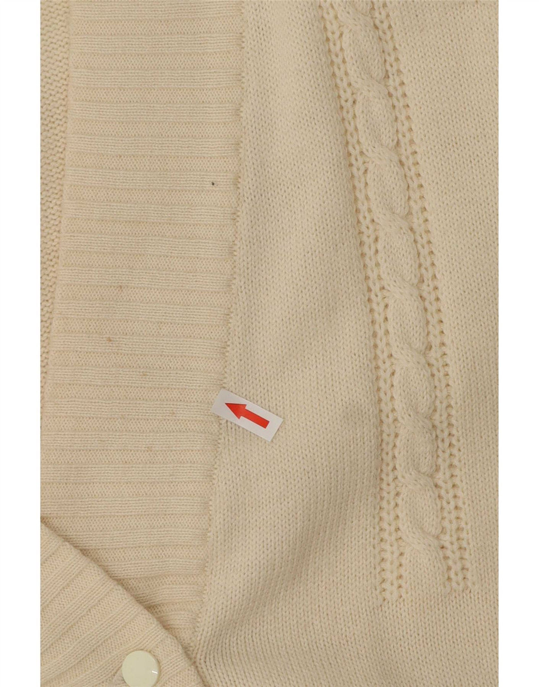 Your Sixth Sense Womens Oversized Cardigan Sweater EU 46 XL Off White