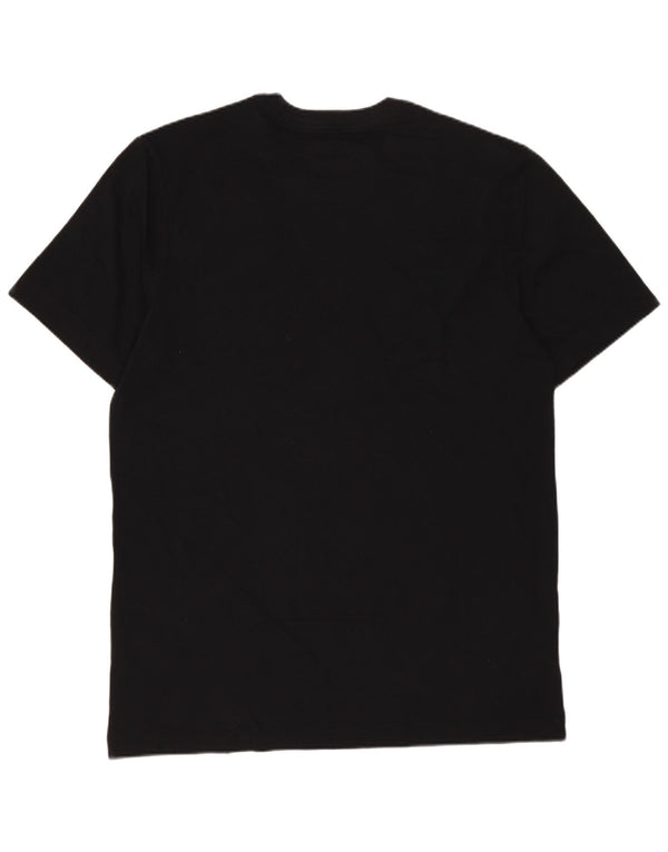 Nike Mens Graphic T-Shirt Top Medium Black Cotton