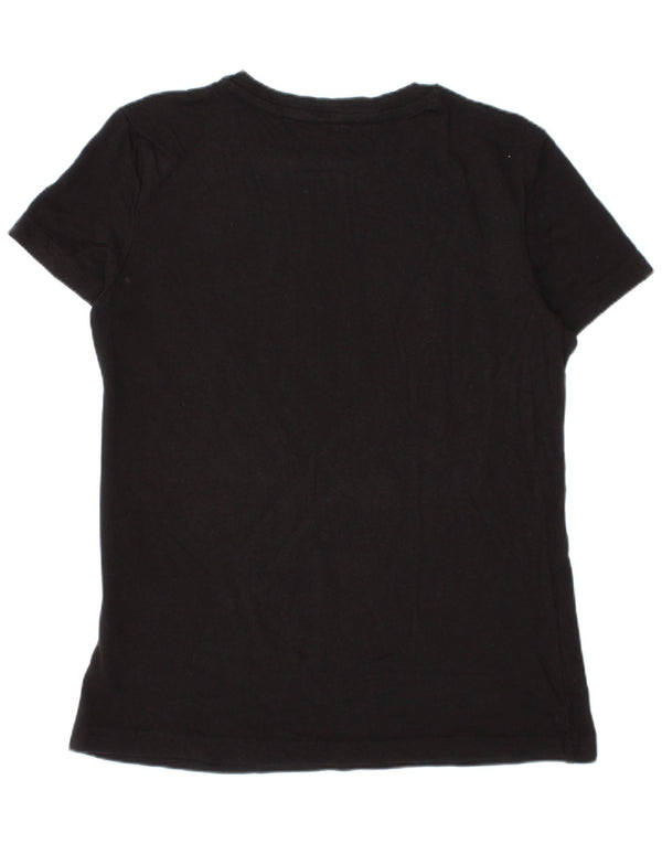 Puma Girls Graphic T-Shirt Top 11-12 Years Black