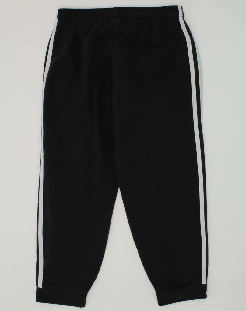 ADIDAS Boys Tracksuit Trousers Joggers 11-12 Years Black Cotton | Vintage Adidas | Thrift | Second-Hand Adidas | Used Clothing | Messina Hembry 