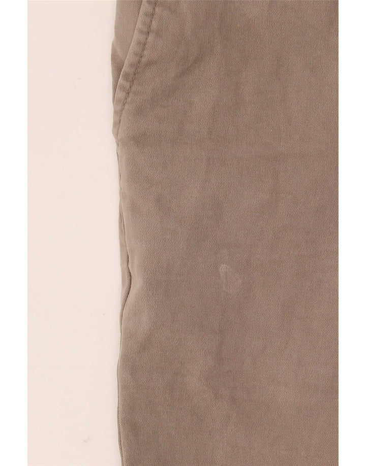 Marks & Spencer Mens Chino Shorts W32 Medium Grey Cotton