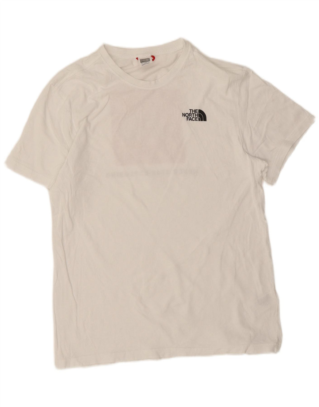 The North Face Mens Graphic T-Shirt Top Medium White Cotton