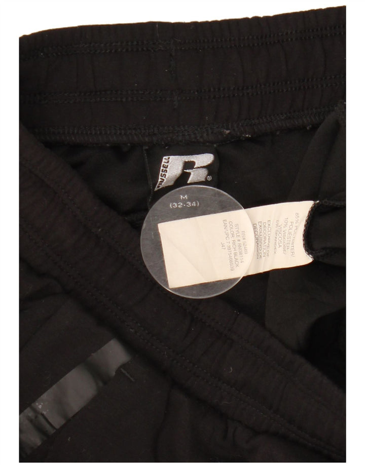 Russell Athletic Mens Sport Shorts Medium Black Polyester