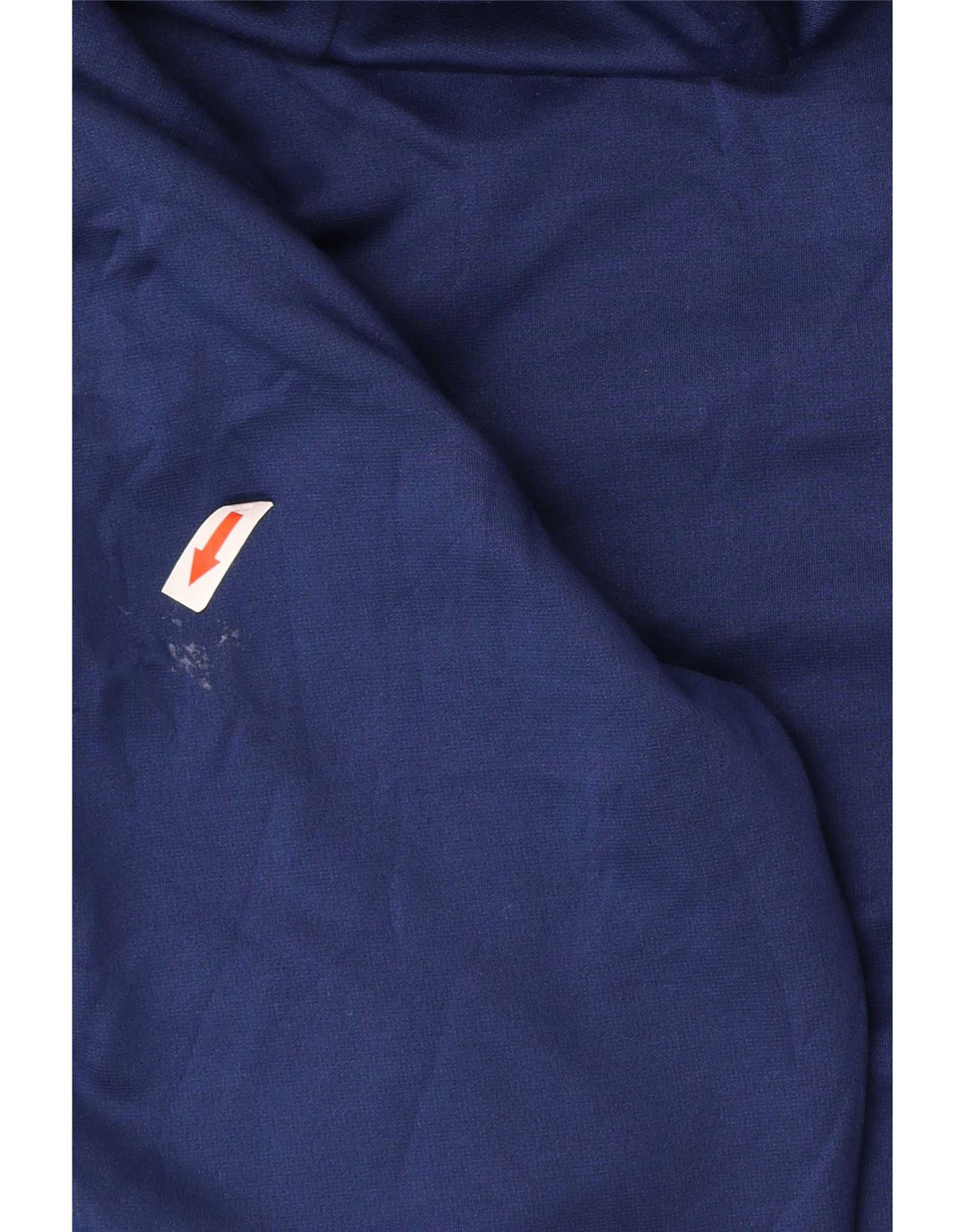 Nike Mens Dri Fit Zip Hoodie Sweater Small Navy Blue Polyester