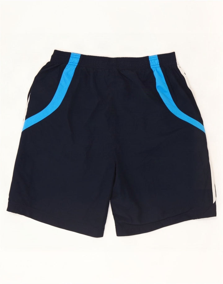 Adidas Mens Sport Shorts Large Navy Blue Colourblock Polyester