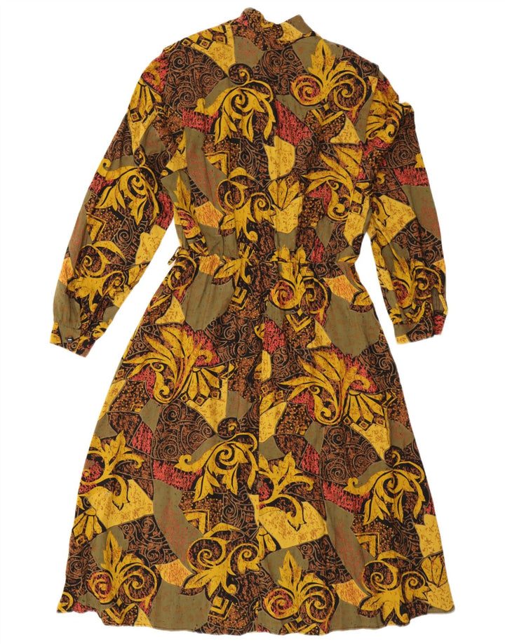 Vintage Womens Maxi Dress UK 16 Large Multicoloured Paisley