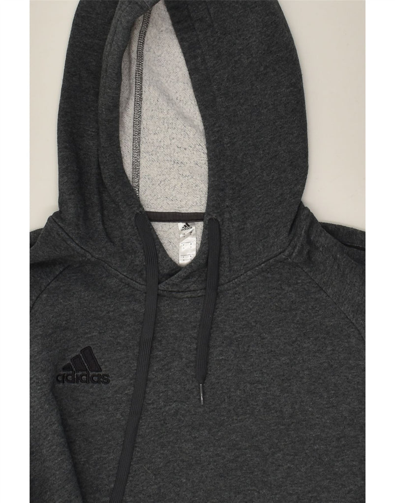 ADIDAS Mens Hoodie Jumper Small Grey | Vintage Adidas | Thrift | Second-Hand Adidas | Used Clothing | Messina Hembry 