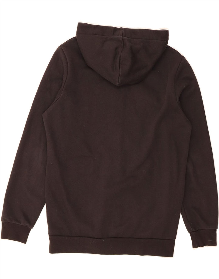 PUMA Mens Zip Hoodie Sweater Small Black Cotton Vintage Puma and Second-Hand Puma from Messina Hembry 